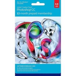 Adobe - Photoshop CC (1-Year Subscription) - Mac OS, Windows