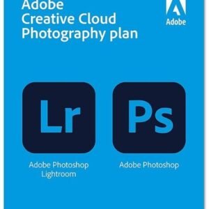 Adobe - Creative Cloud Photography Plan 20GB (1-Year Subscription) - Mac OS, Windows